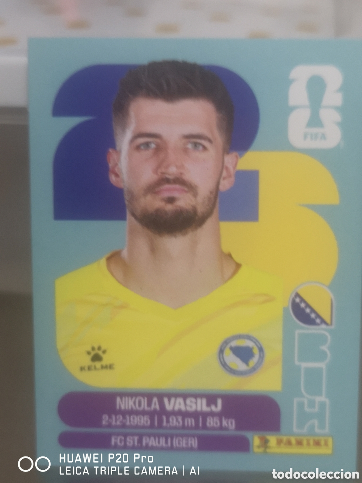 Cromos de f&uacute;tbol: FIFA WORLD CUP MUNDIAL 2026 NIKOLA VASILJ - BIH 2