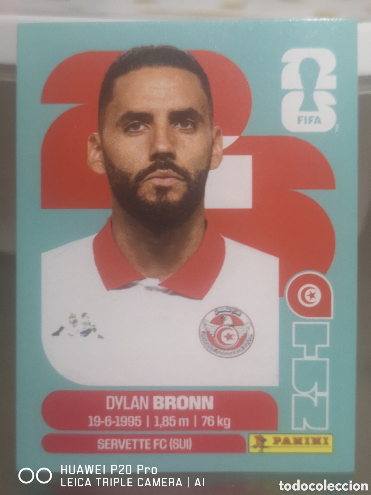 Cromos de f&uacute;tbol: FIFA WORLD CUP MUNDIAL 2026 DYLAN BRONN - TUN 8