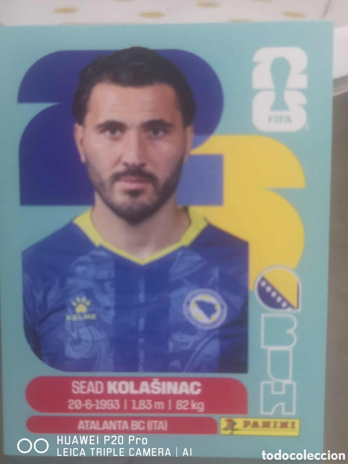 Cromos de f&uacute;tbol: FIFA WORLD CUP MUNDIAL 2026 SEAD KOLASINAC - BIH 4