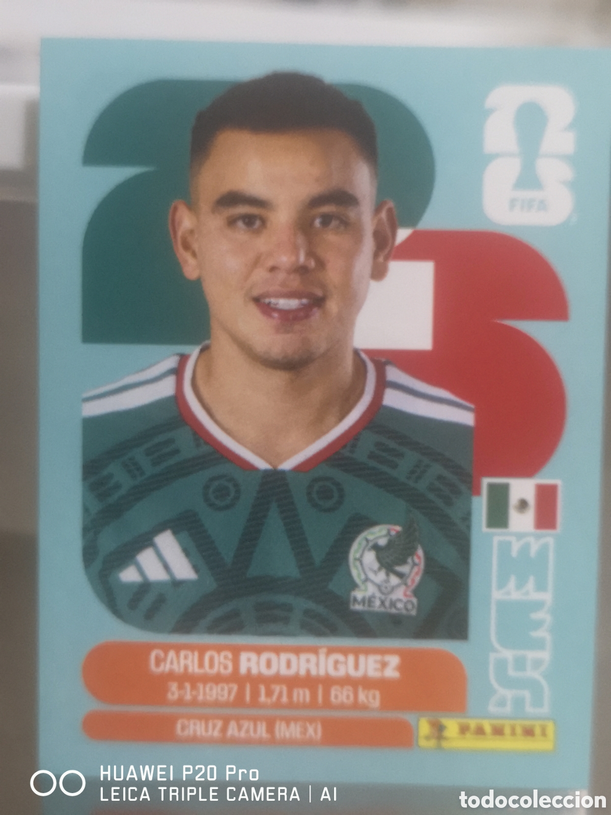 Cromos de f&uacute;tbol: FIFA WORLD CUP MUNDIAL 2026 CARLOS RODRIGUEZ - MEX 9