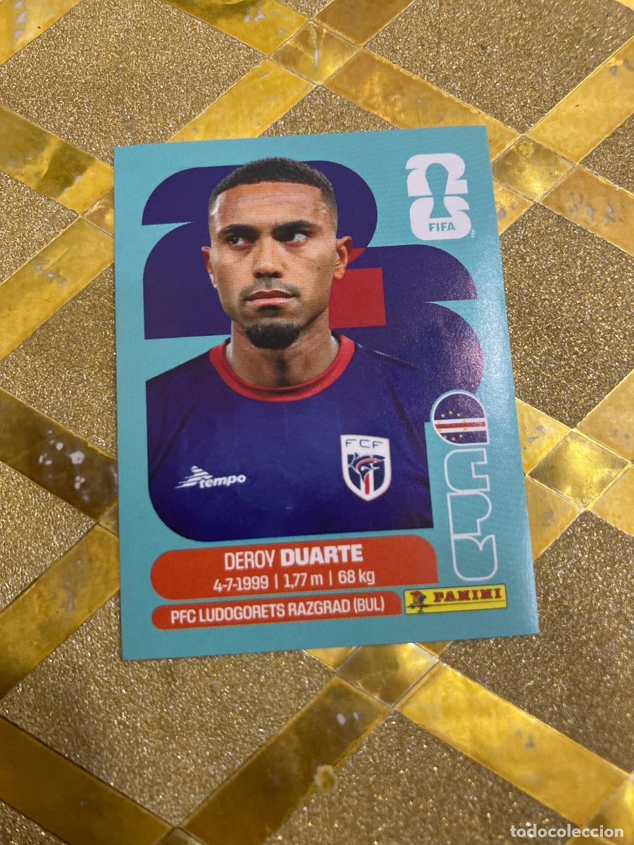 Cromos de f&uacute;tbol: CROMO DE F&Uacute;TBOL NUMERO CPV 14 DEROY DUARTE CABO VERDE MUNDIAL 2026 MEXICO-EEUU-CANADA PANINI !