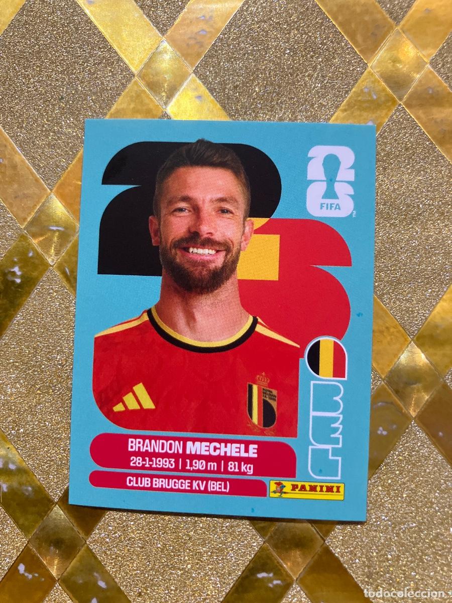 Cromos de f&uacute;tbol: CROMO DE F&Uacute;TBOL BEL 6 MECHELE BELGICA MUNDIAL 2026 MEXICO-EEUU-CANADA PANINI !