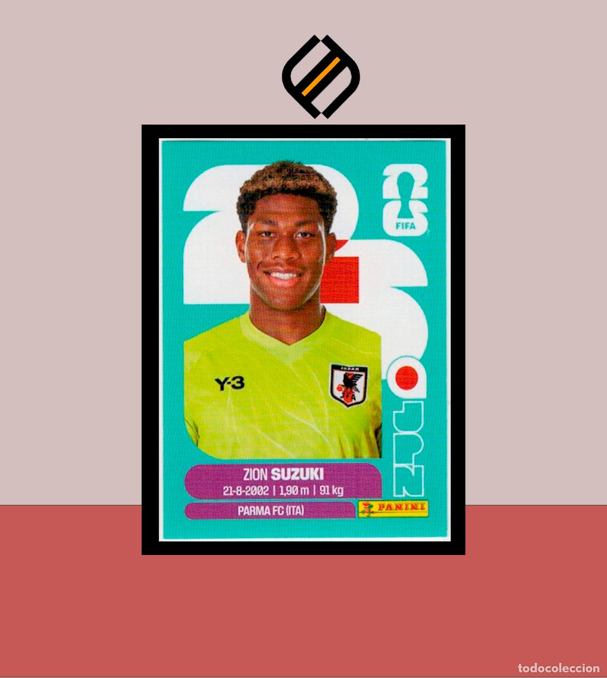 Cromos de f&uacute;tbol: PANINI FIFA CLUB WORLD CUP 2026 26 JPN 2 ZION SUZUKI JAP&Oacute;N STICKER MUNDIAL MEX CAN USA LIGA