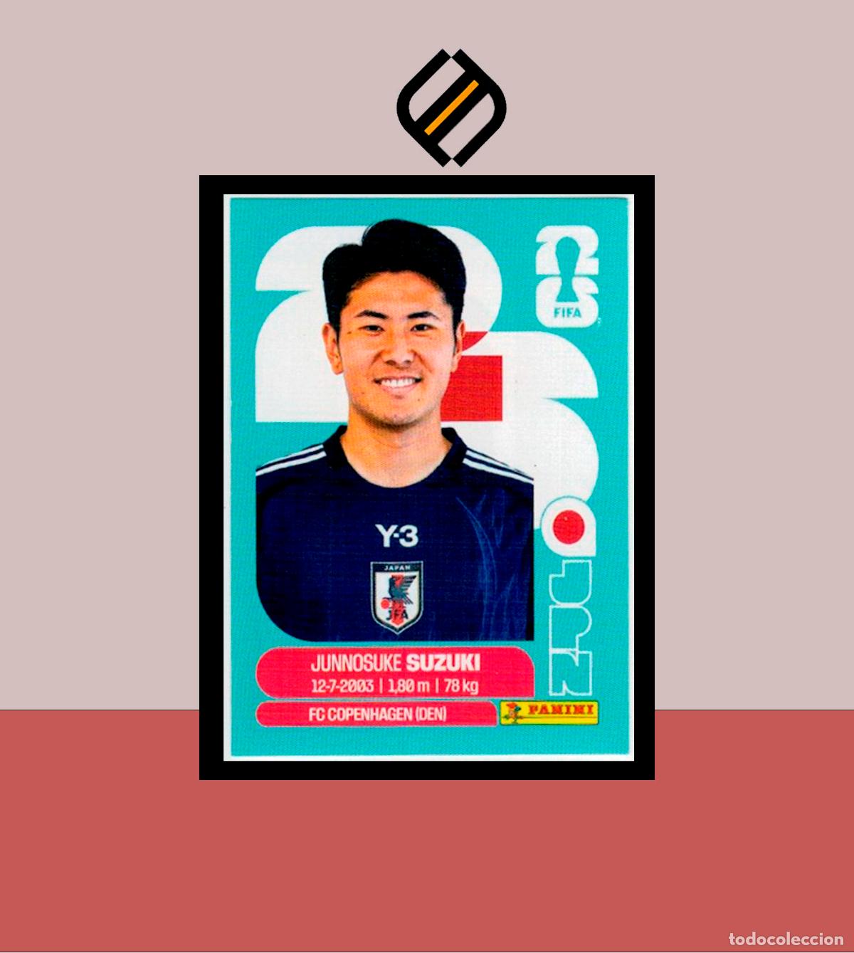 Cromos de f&uacute;tbol: PANINI FIFA CLUB WORLD CUP 2026 26 JPN 5 JUNNOSUKE SUZUKI JAP&Oacute;N STICKER MUNDIAL MEX CAN USA LIGA
