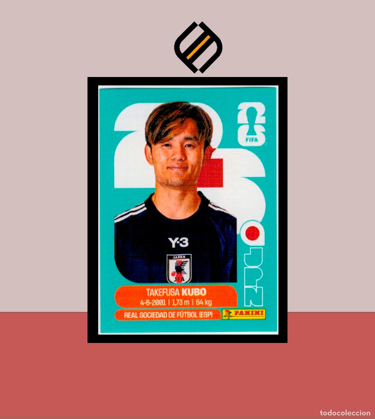 Figurine di Calcio: PANINI FIFA CLUB WORLD CUP 2026 26 JPN 12 TAKEFUSA KUBO JAP&Oacute;N STICKER MUNDIAL MEX CAN USA LIGA