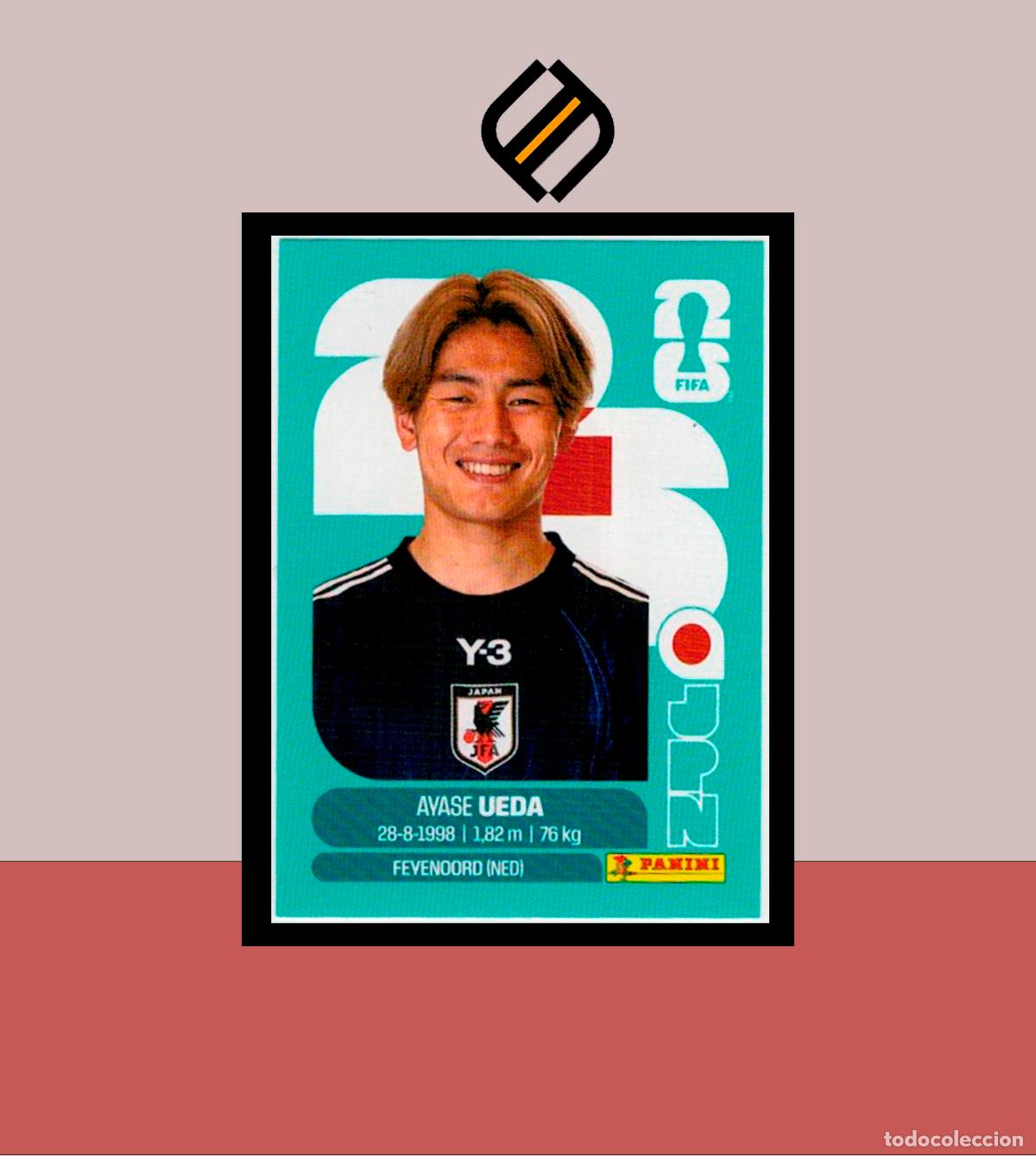 Football Stickers: PANINI FIFA CLUB WORLD CUP 2026 26 JPN 20 AYASE UEDA JAP&Oacute;N STICKER MUNDIAL MEX CAN USA LIGA