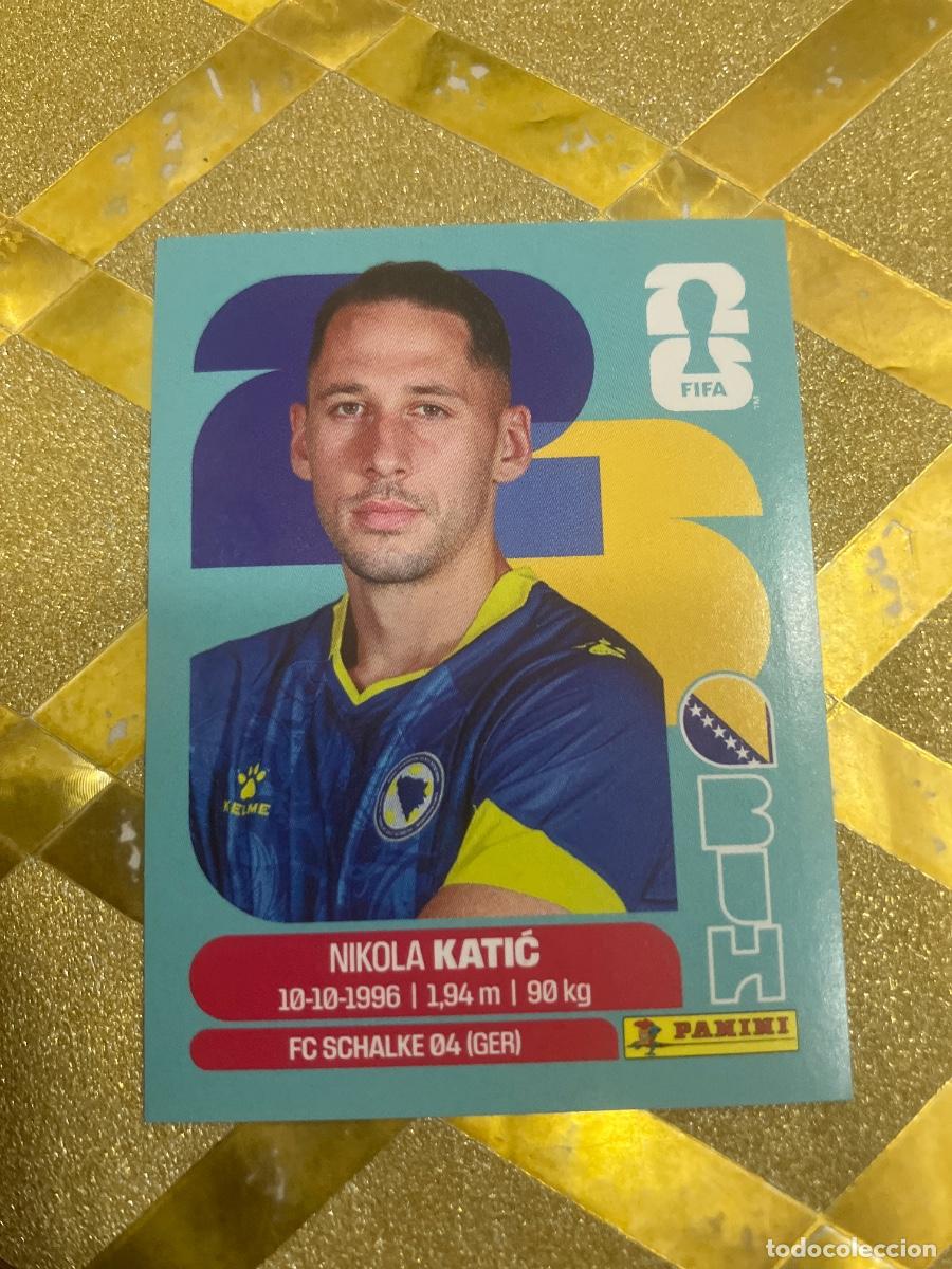 Football Stickers: CROMO DE F&Uacute;TBOL NUMERO BIH 7 NIKOLA KATIC BOSNIA MUNDIAL 2026 MEXICO-EEUU-CANADA PANINI !