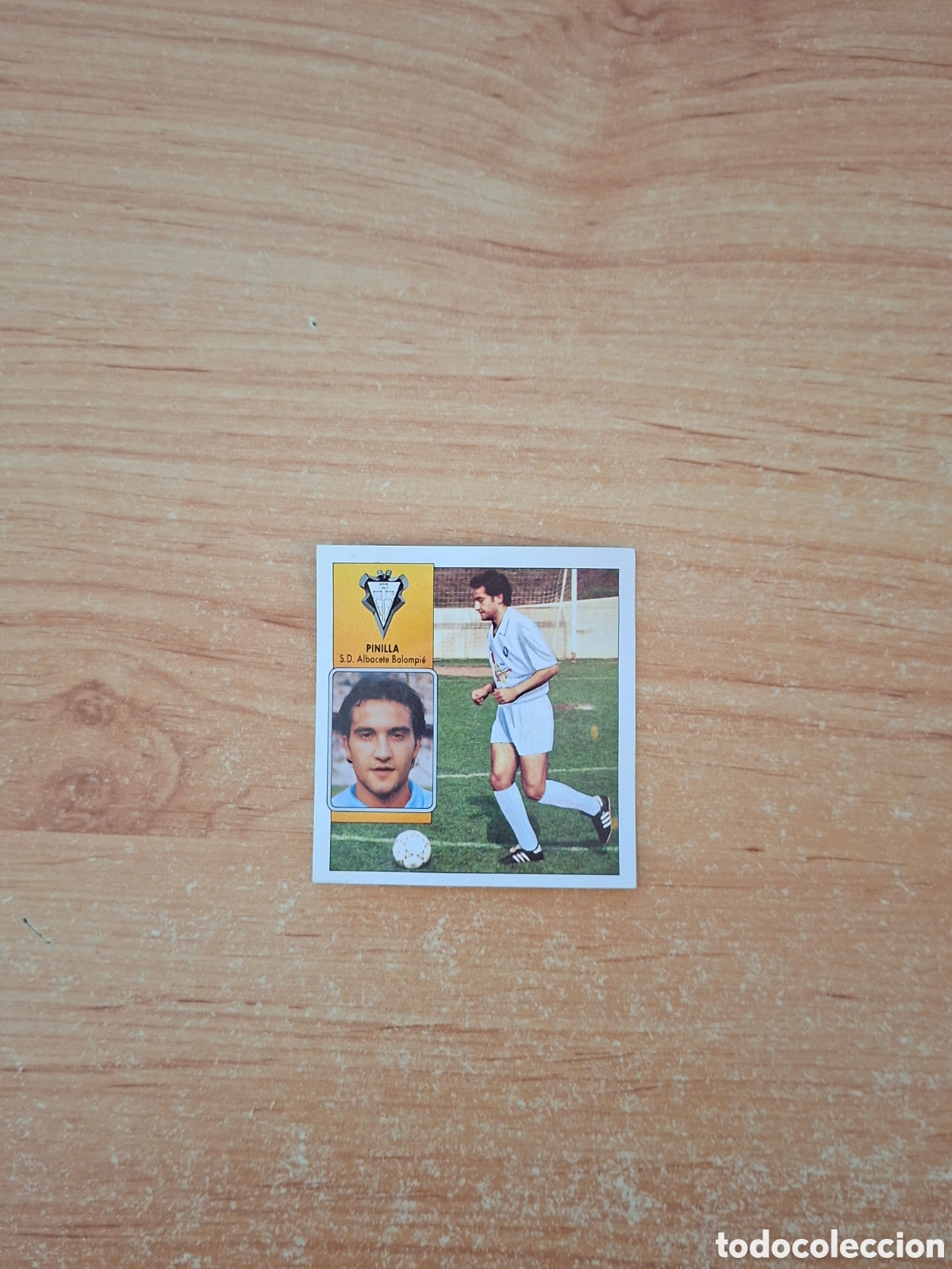Cromos de f&uacute;tbol: Este 92 93 pinillo Albacete 2 fichaje despegado ver fotos