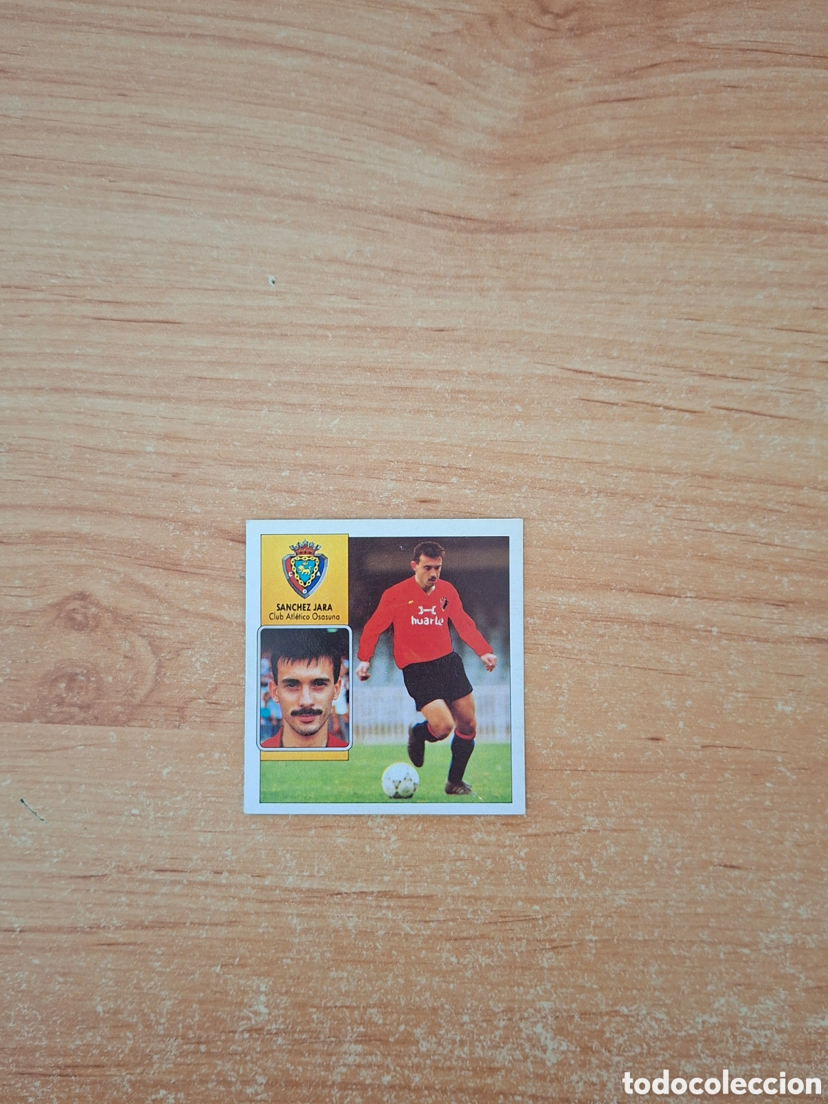 Cromos de f&uacute;tbol: Este 92 93 sanchez jara osasuna 6 fichaje despegado ver fotos