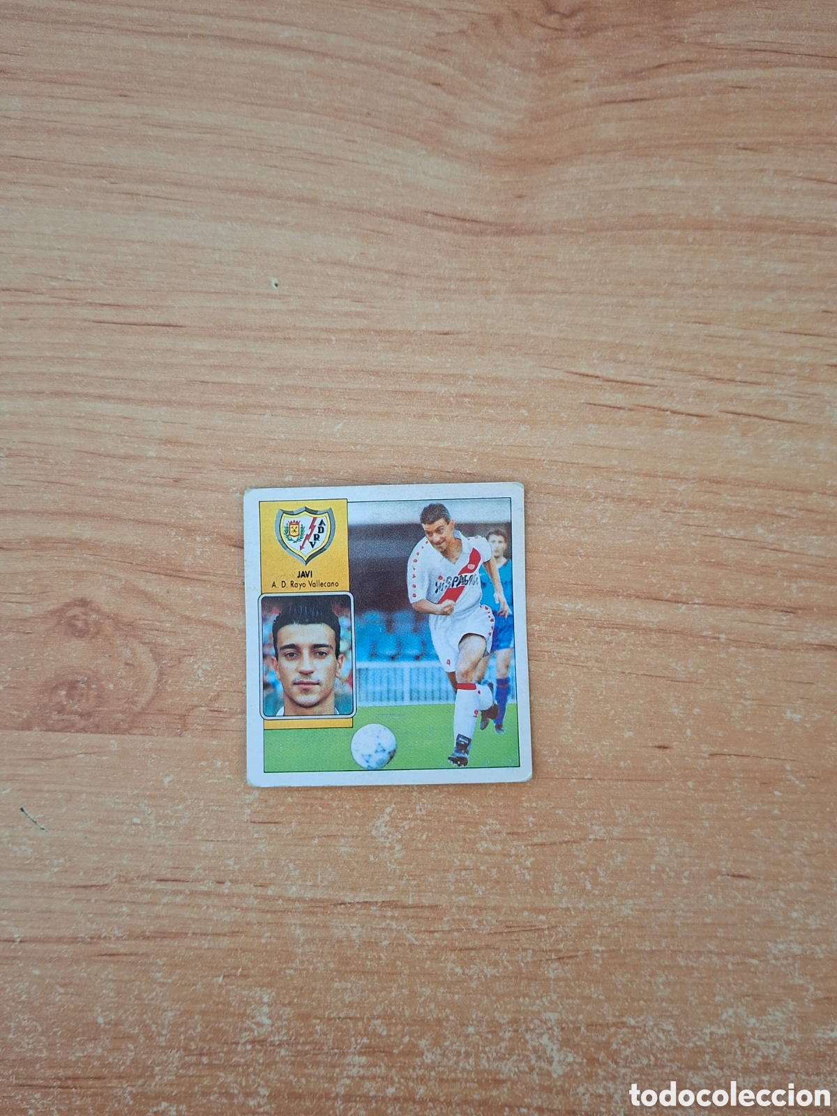 Cromos de Futebol: Este 92 93 javi rayo vallecano 9 fichaje despegado ver fotos