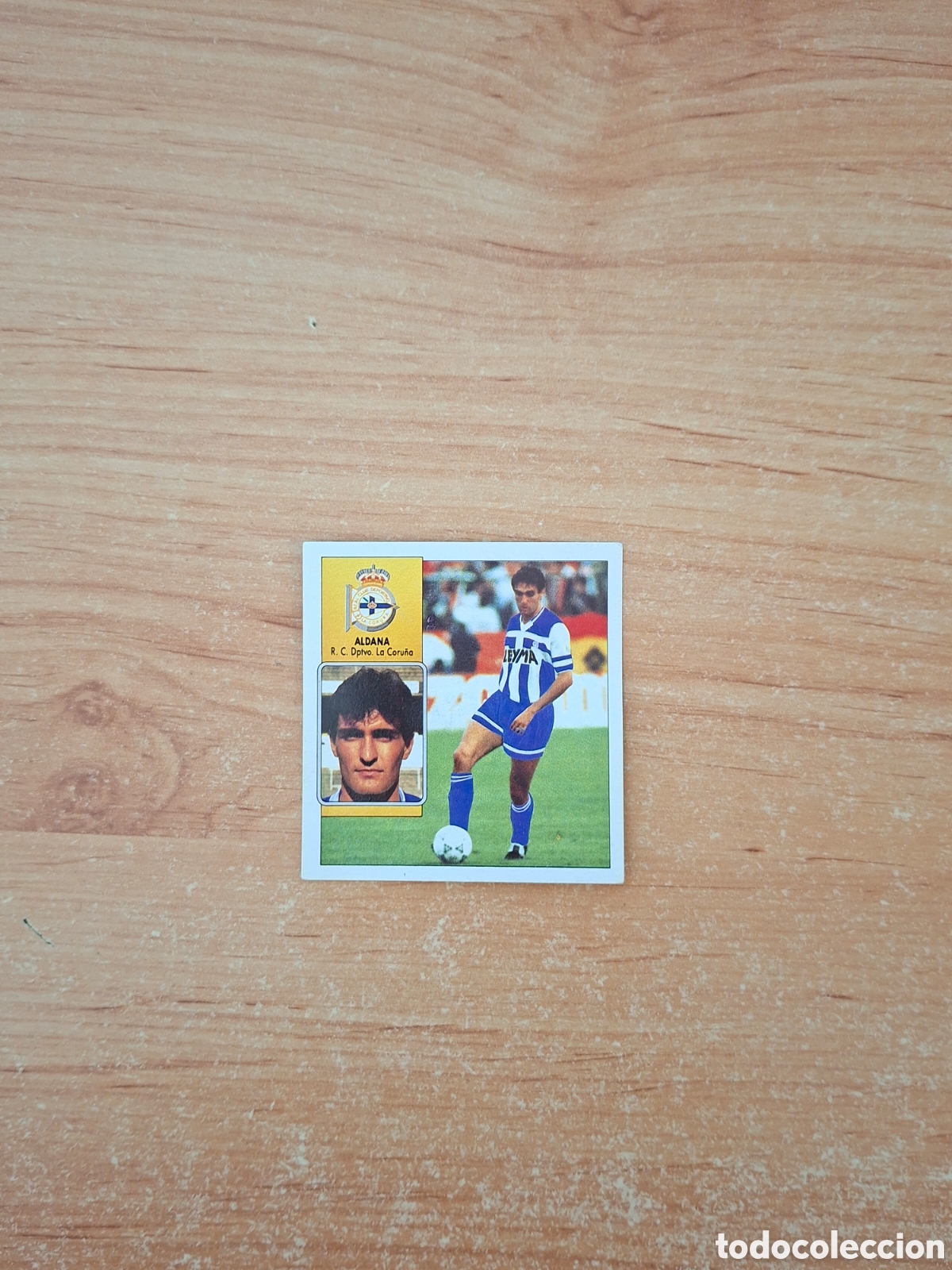 Cromos de Futebol: Este 92 93 Aldana coru&ntilde;a 10 fichaje despegado ver fotos