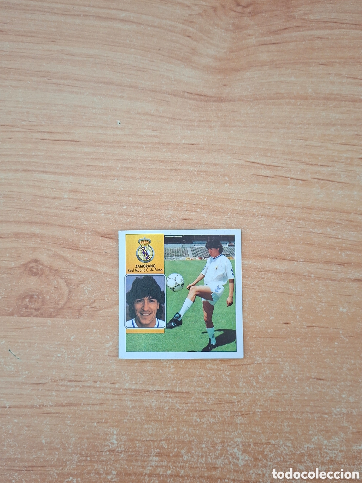 Cromos de Futebol: Este 92 93 zamorano Madrid 12 fichaje despegado ver fotos