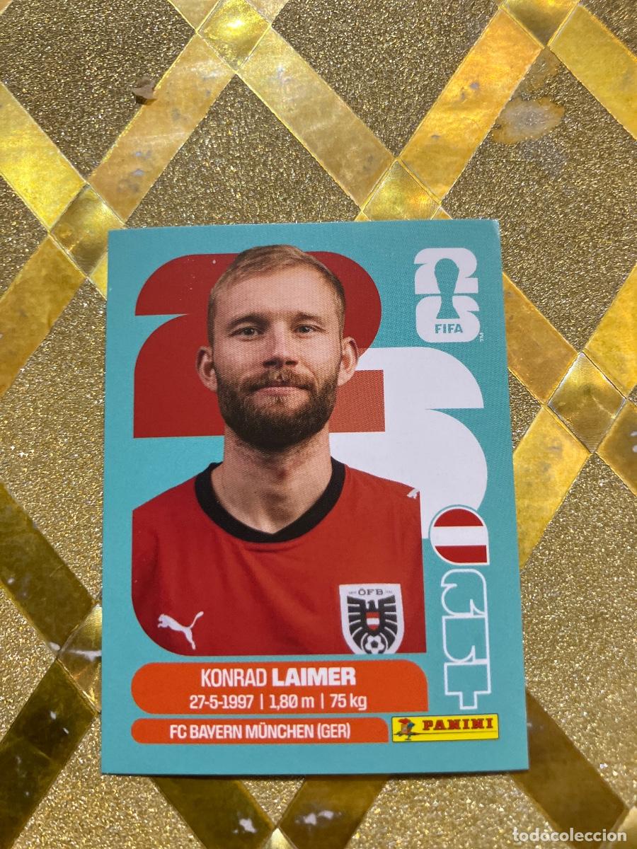 Fu&szlig;ball-Sticker: CROMO DE F&Uacute;TBOL NUMERO AUT 12 KONRAD LAIMER AUSTRIA MUNDIAL 2026 MEXICO-EEUU-CANADA PANINI !