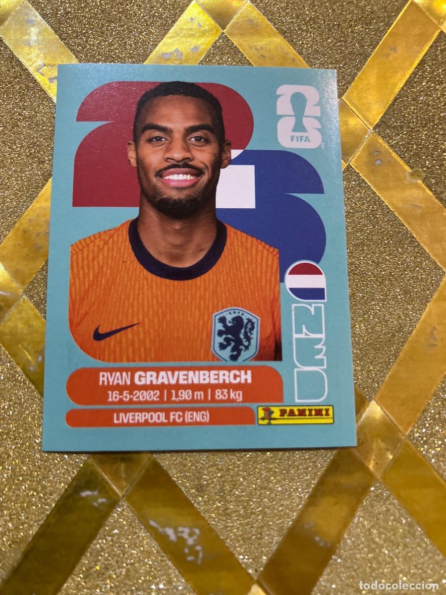 Cromos de f&uacute;tbol: CROMO DE F&Uacute;TBOL NUMERO NED 11 GRAVENBERCH DE PAISES BAJOS MUNDIAL 2026 MEXICO-EEUU-CANADA PANINI !