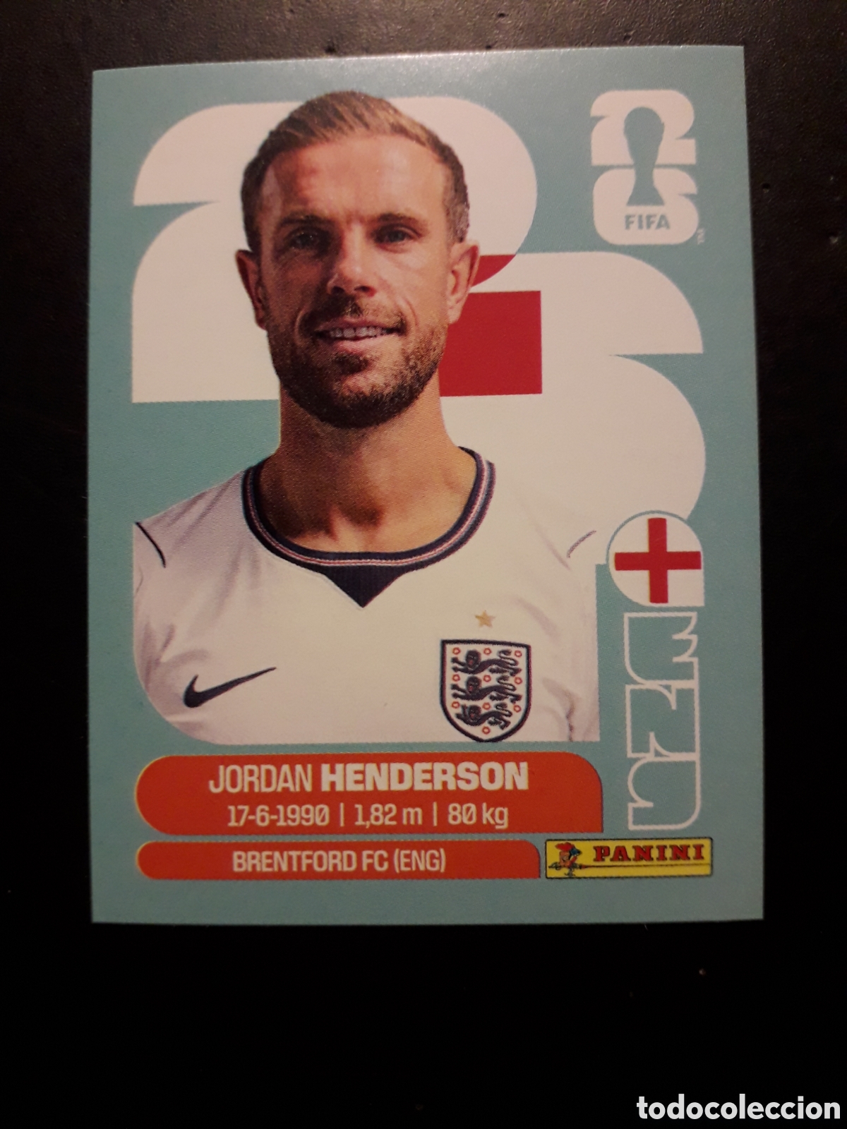 Cromos de f&uacute;tbol: HENDERSON INGLATERRA ENG 9 MUNDIAL F&Uacute;TBOL 2026 FIFA WORLD CUP PANINI SIN PEGAR PEDIDO M&Iacute;NIMO 3&euro;