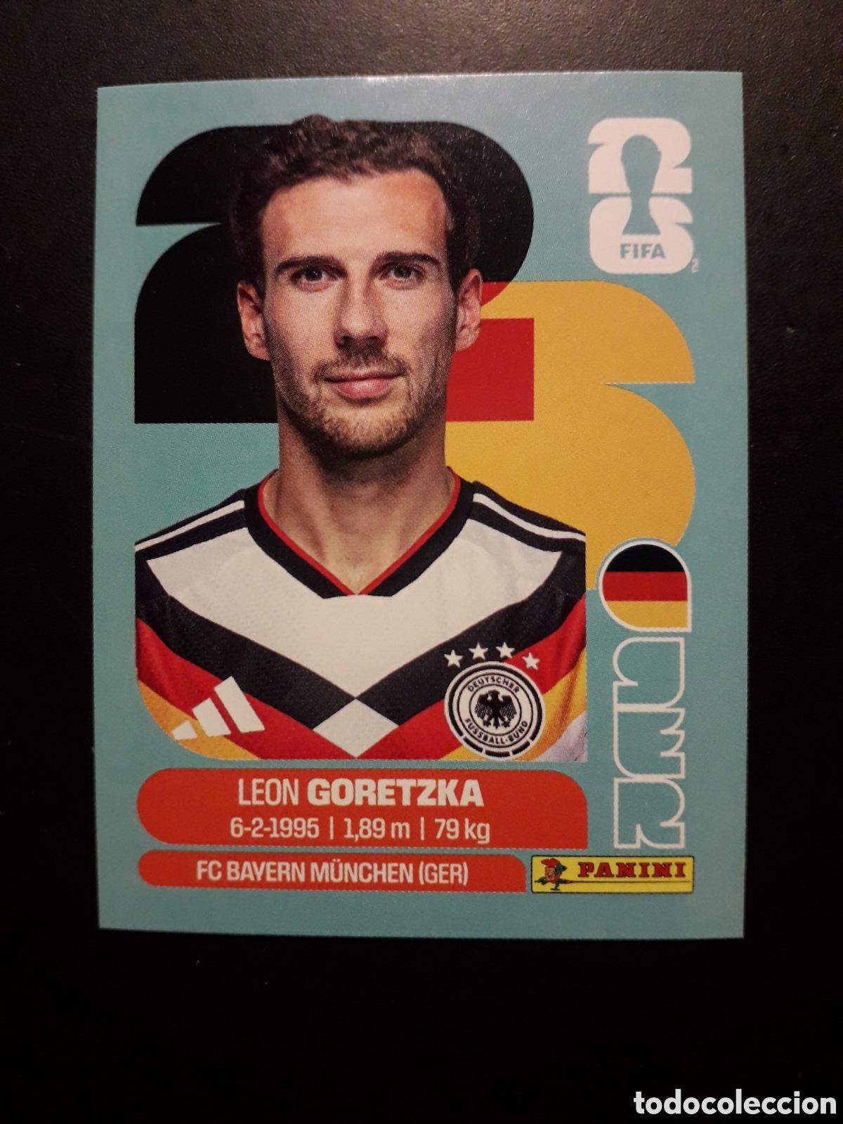 Cromos de f&uacute;tbol: GORETZKA ALEMANIA GER 14 MUNDIAL F&Uacute;TBOL 2026 FIFA WORLD CUP PANINI SIN PEGAR PEDIDO M&Iacute;NIMO 3&euro;