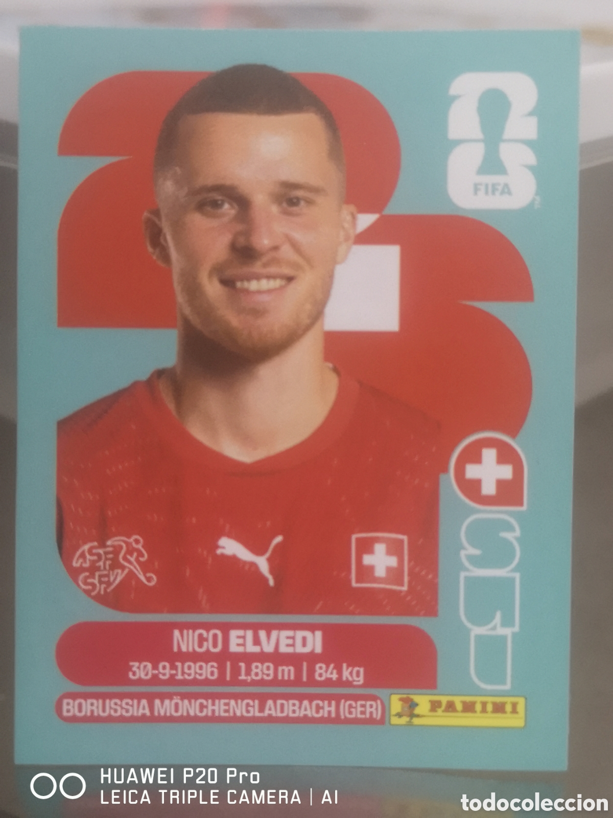 Cromos de f&uacute;tbol: FIFA WORLD CUP MUNDIAL 2026 NICO ELVEDI - SUI 6