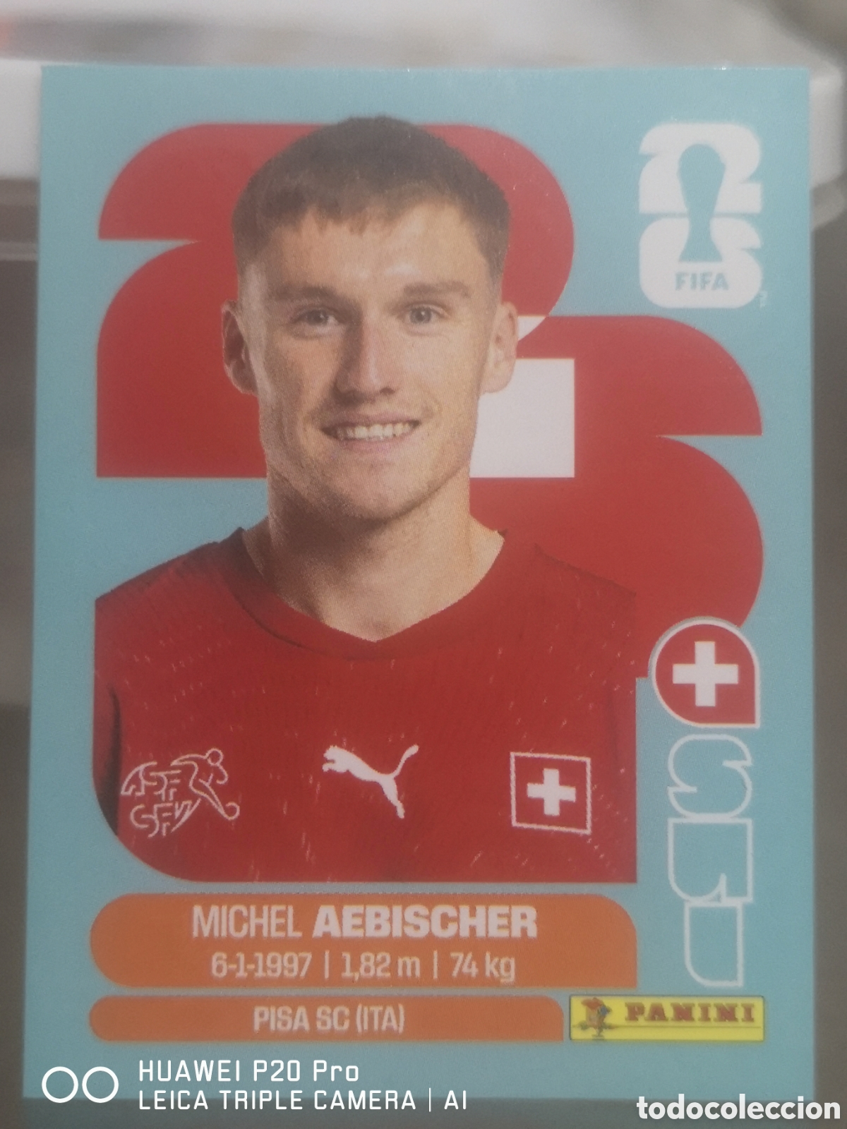 Cromos de f&uacute;tbol: FIFA WORLD CUP MUNDIAL 2026 MICHEL AEBISCHER - SUI 16