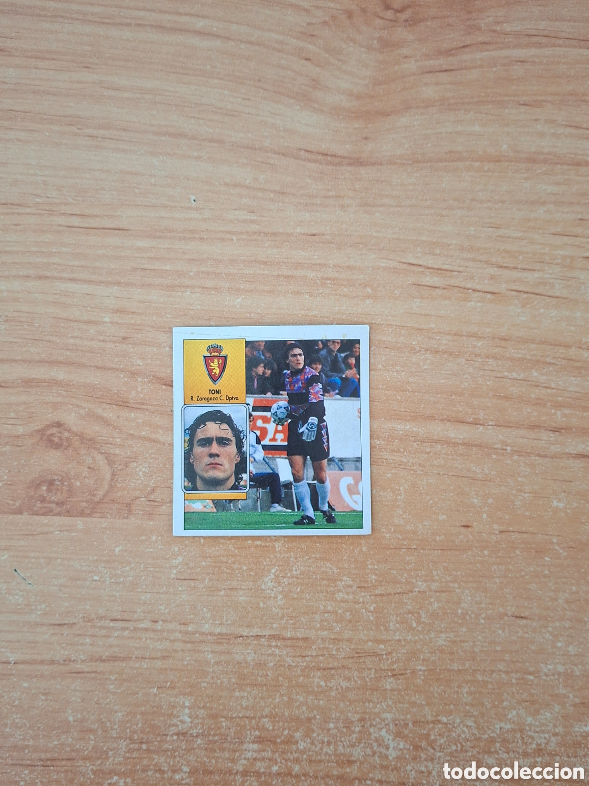 Figurine di Calcio: Este 92 93 toni Zaragoza 14 fichaje despegado ver fotos