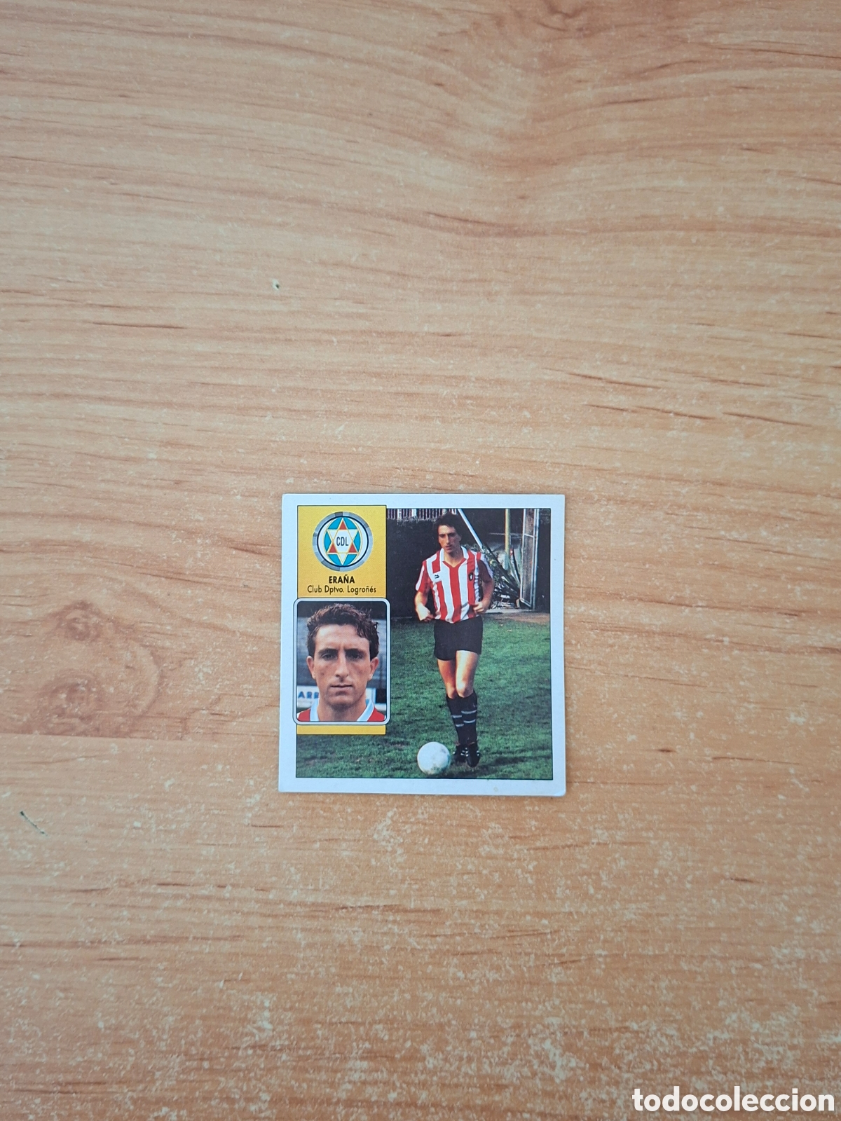 Figurine di Calcio: Este 92 93 eraba logro&ntilde;es 16 fichaje despegado ver fotos