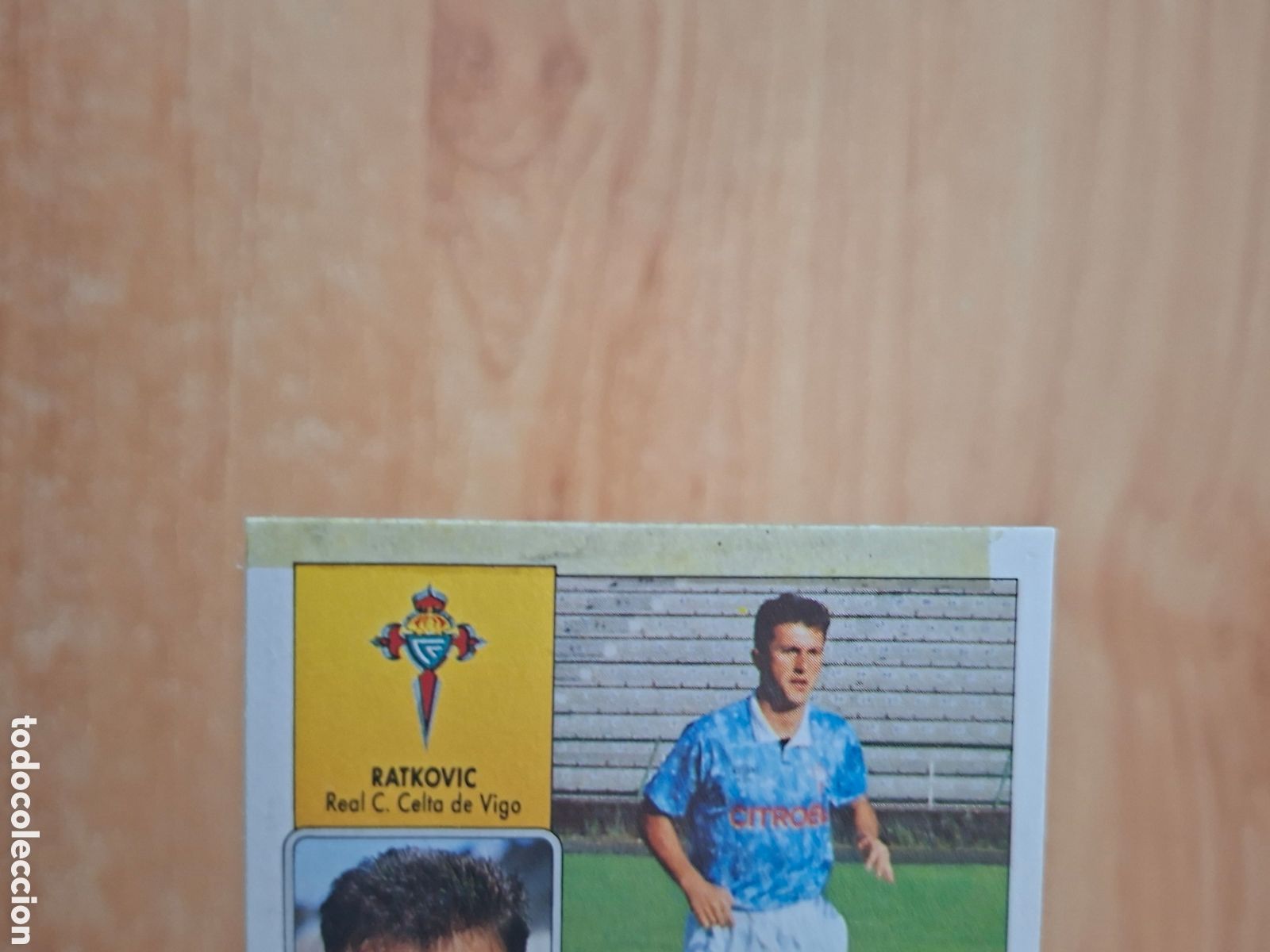 Figurine di Calcio: Este 92 93ratkovic celta mal estado por delante 19 fichaje despegado ver fotos