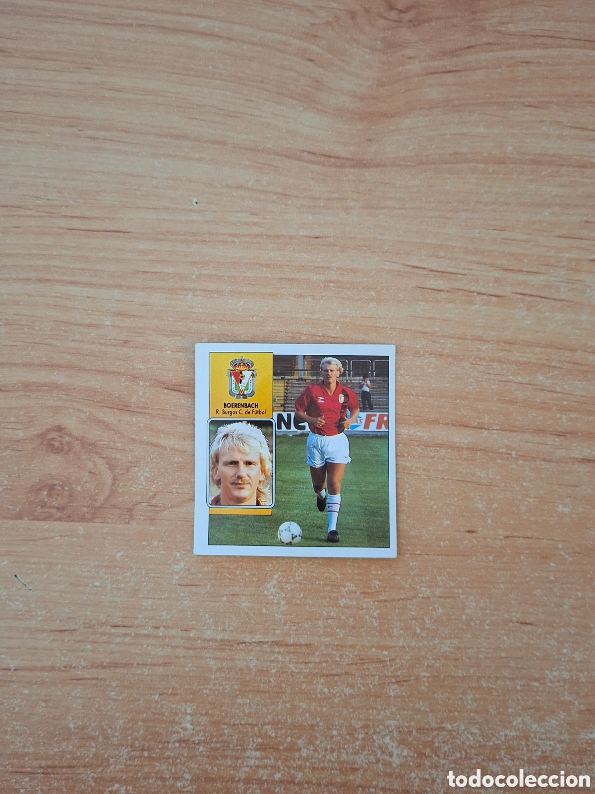 Figurine di Calcio: Este 92 93 boerenbach burgos 22 fichaje despegado ver fotos