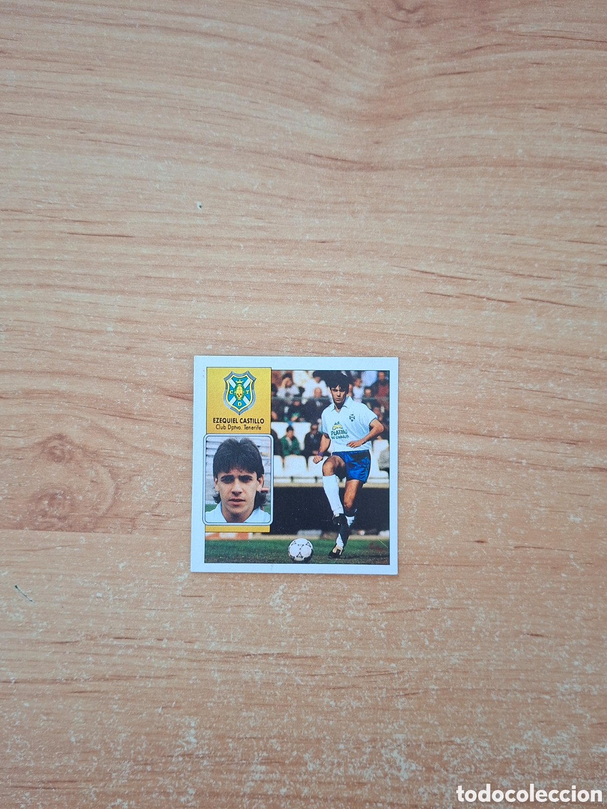 Figurine di Calcio: Este 92 93 esqueleto castillo tenerife 24 fichaje despegado ver fotos