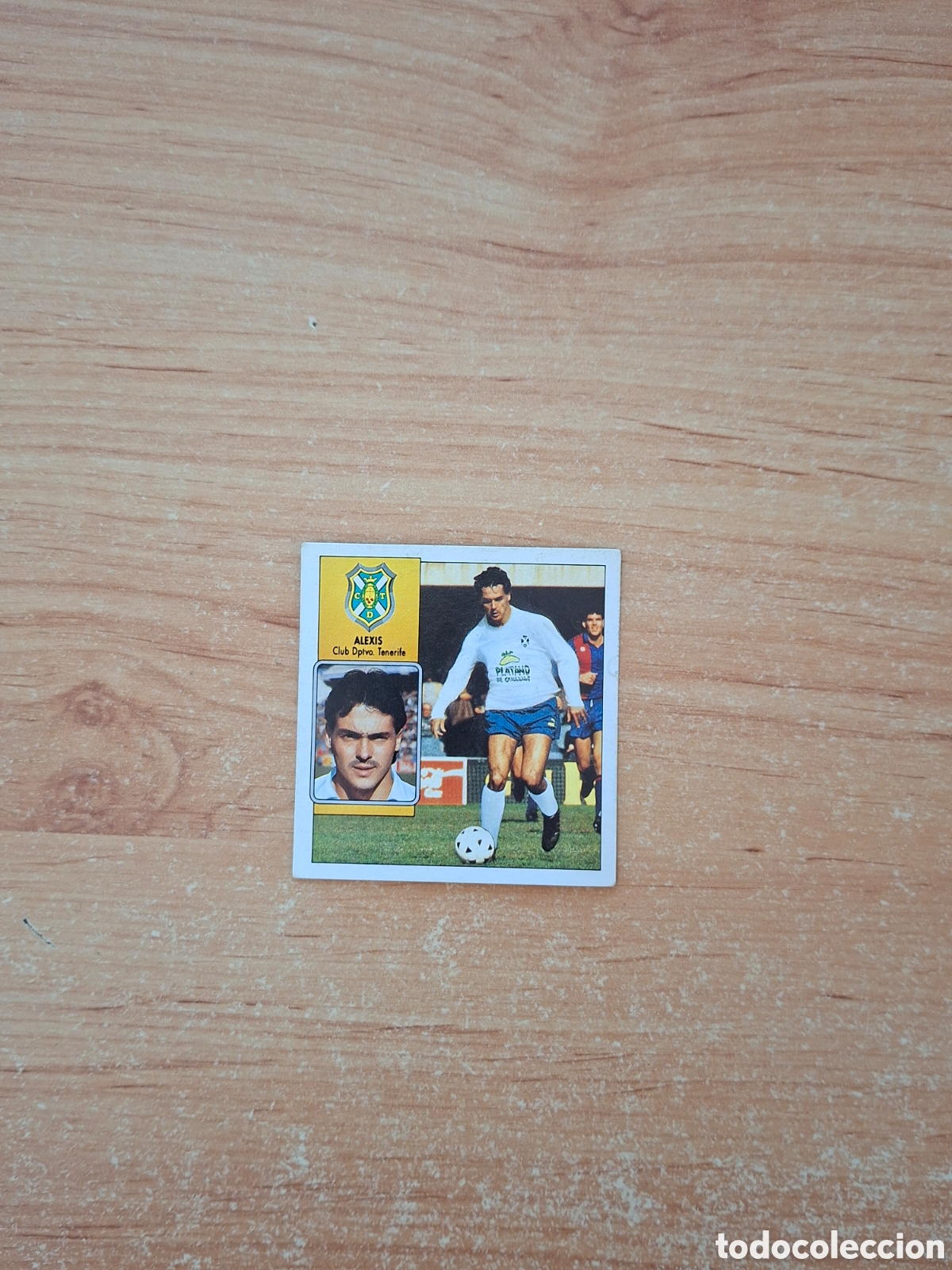 Figurine di Calcio: Este 92 93 alexis tenerife 25 fichaje despegado ver fotos