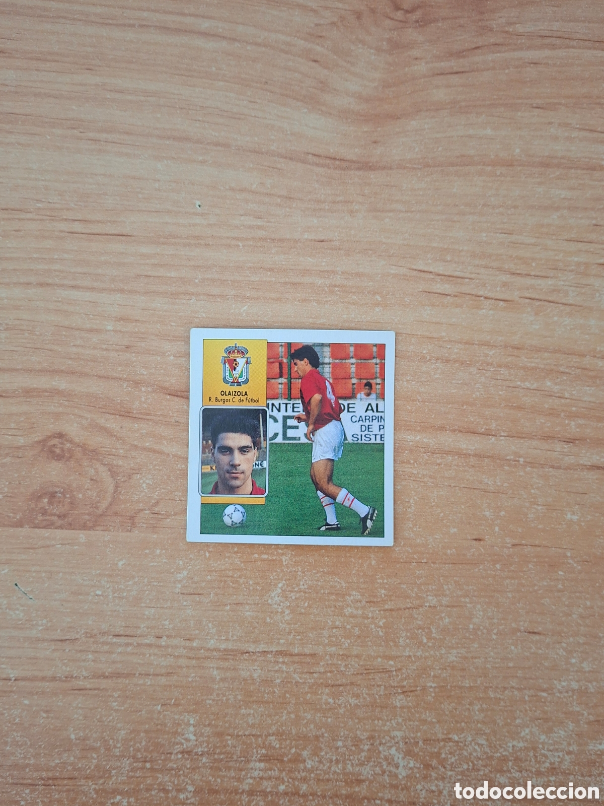 Figurine di Calcio: Este 92 93 olaizola burgos 28 fichaje despegado ver fotos