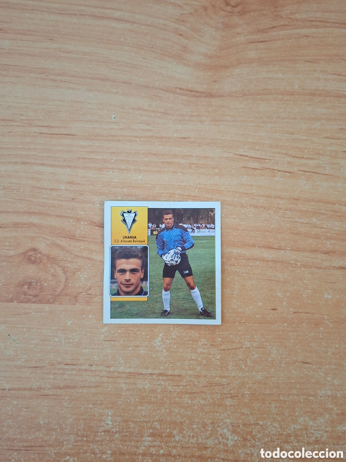 Figurine di Calcio: Este 92 93 unanua Albacete 32 fichaje despegado ver fotos