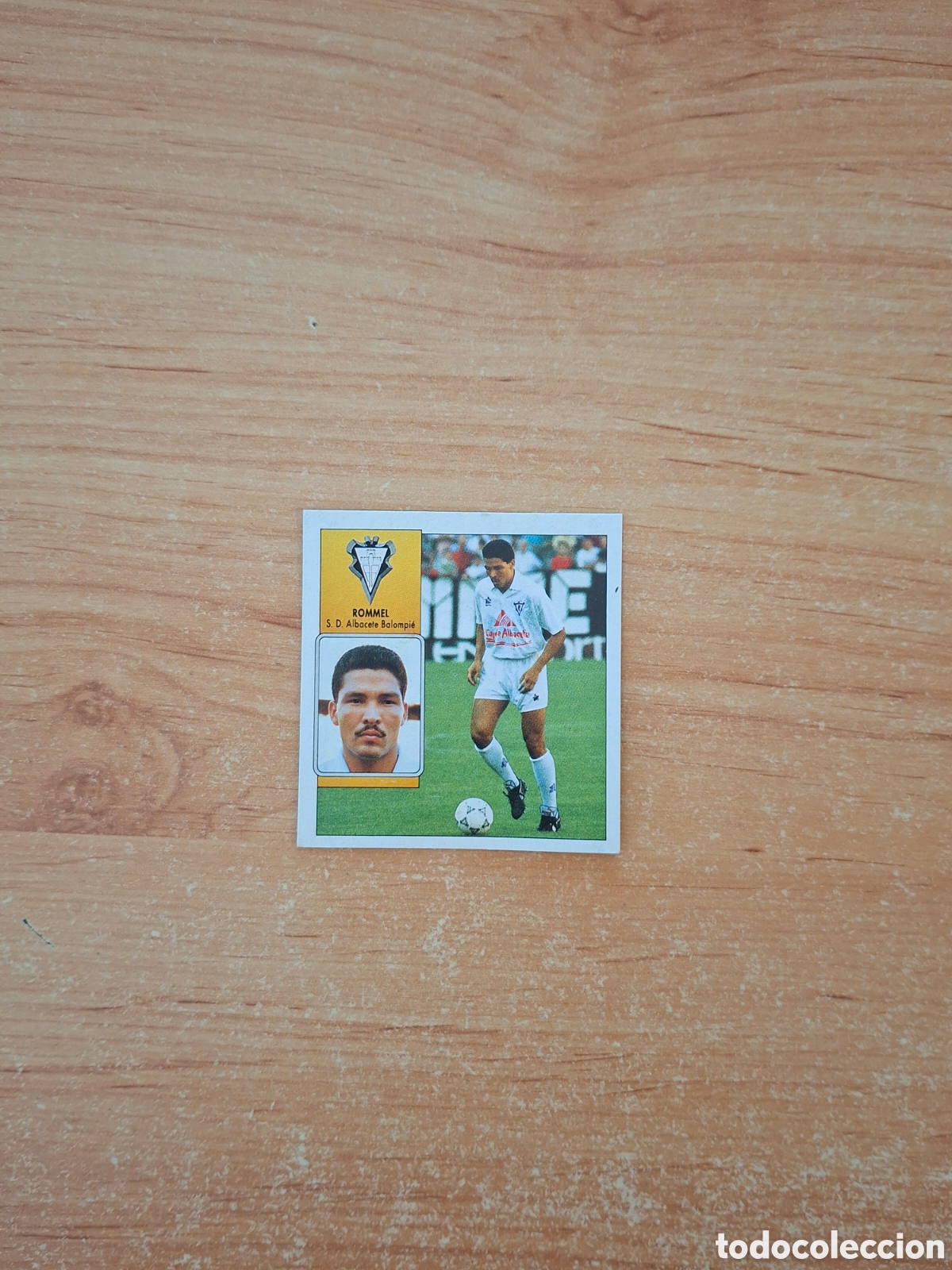 Figurine di Calcio: Este 92 93 rommel fernandez Albacete 33 fichaje despegado ver fotos