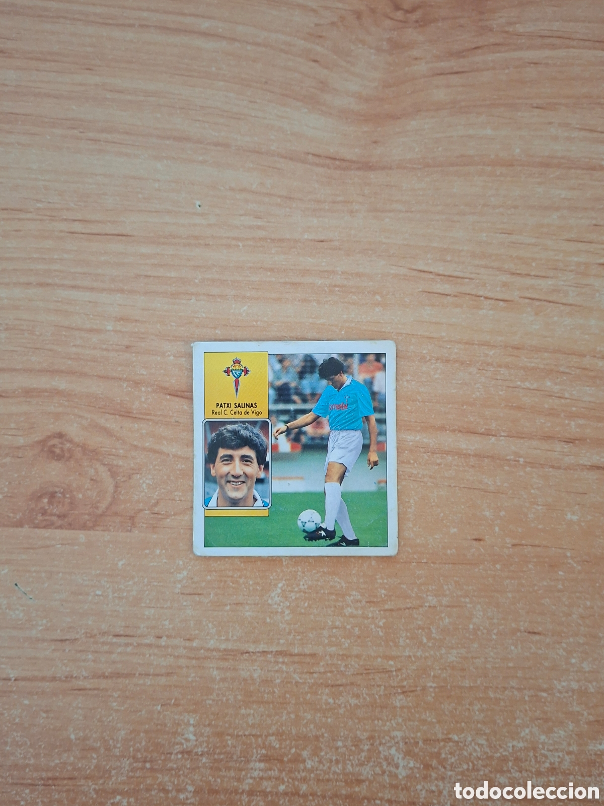 Cartes &agrave; collectionner de Football: Este 92 93 patxi salinas celta 34 fichaje despegado ver fotos