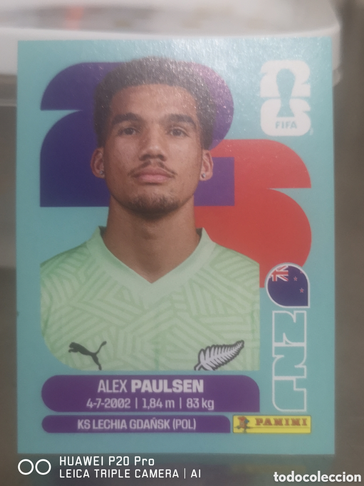 Figurine di Calcio: FIFA WORLD CUP MUNDIAL 2026 ALEX PAULSEN - NZL 3