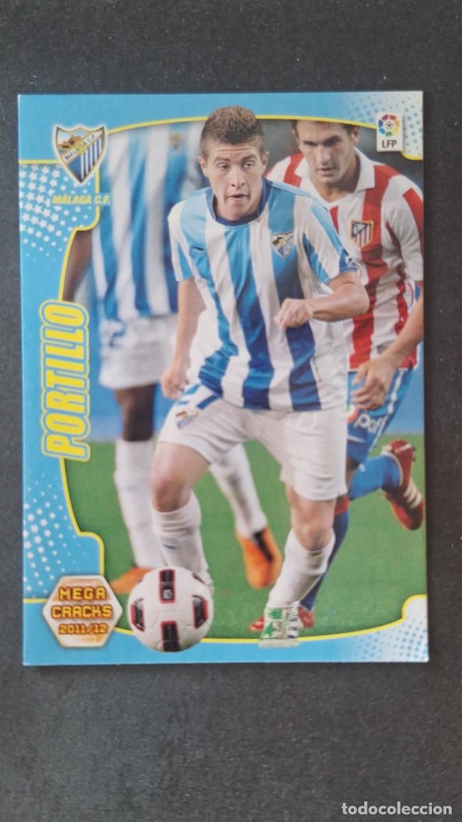 Figurine di Calcio: L2 PORTILLO MALAGA C. F. 176 PANINI MEGACRACKS 2011 2012 11 12