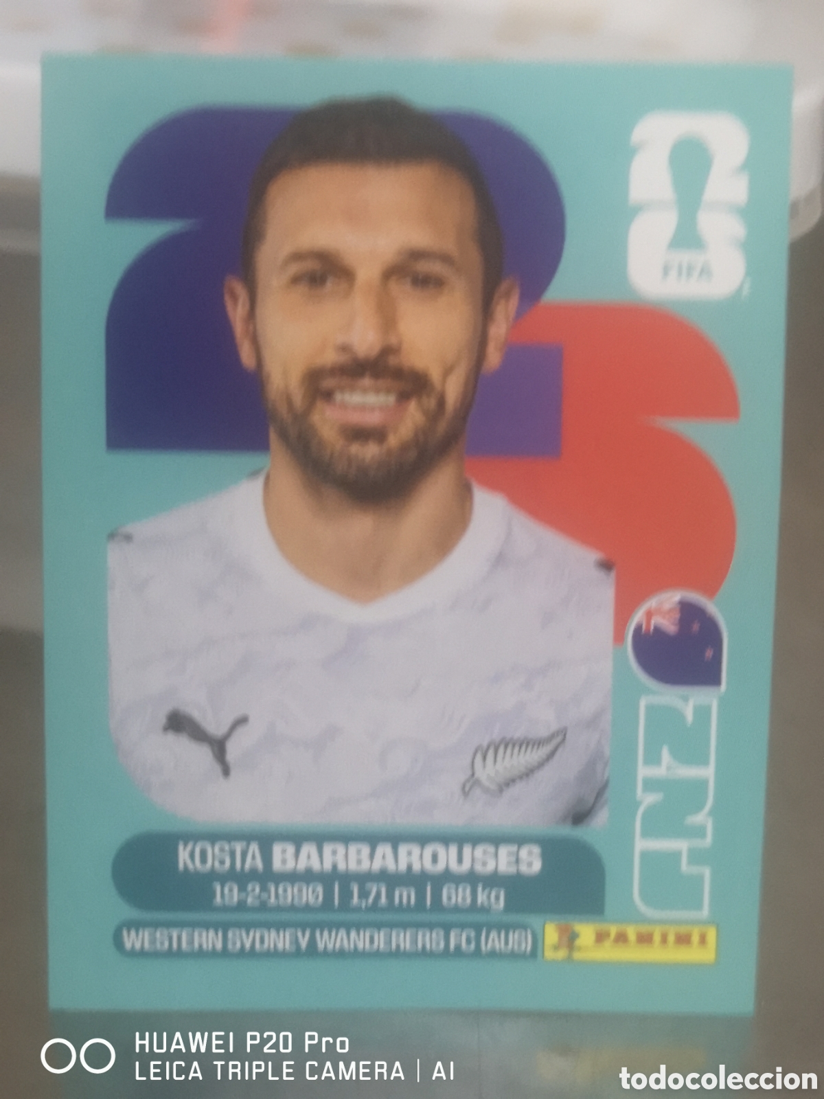 Figurine di Calcio: FIFA WORLD CUP MUNDIAL 2026 BARBAROUSES - NZL 20