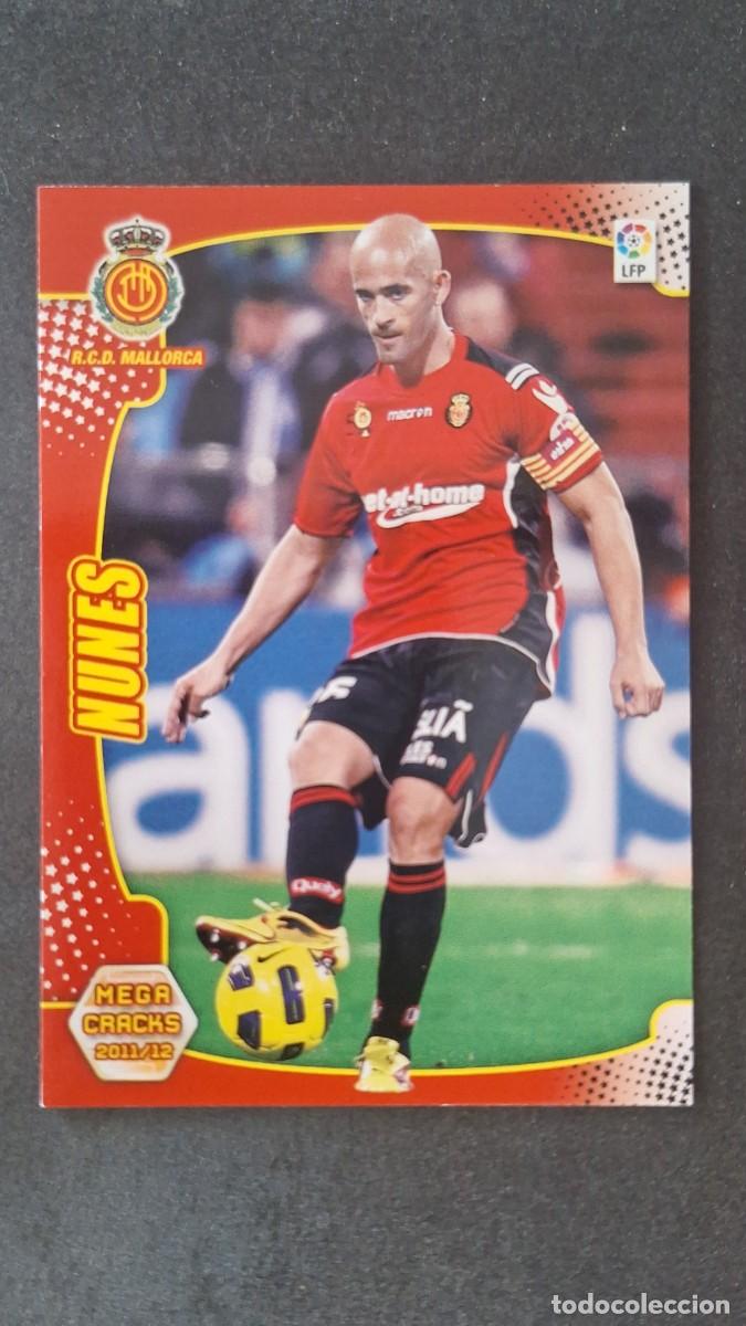 Cromos de f&uacute;tbol: L2 NUNES R. C. D. MALLORCA 185 PANINI MEGACRACKS 2011 2012 11 12