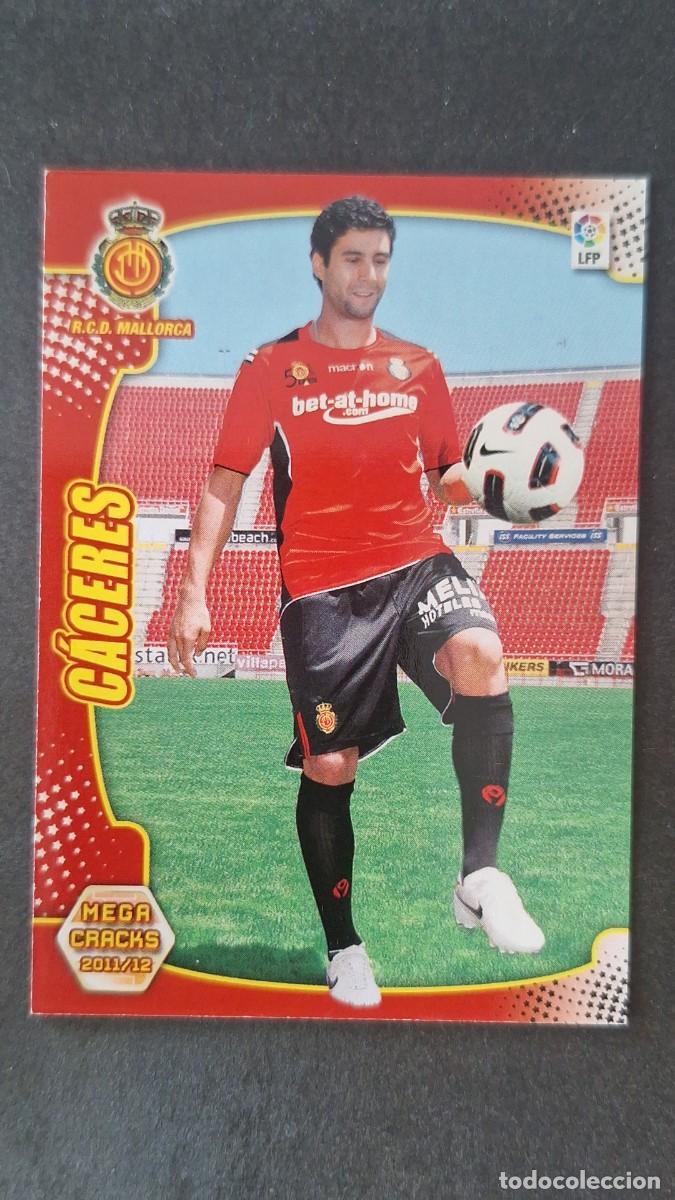 Cromos de f&uacute;tbol: L2 CACERES R. C. D. MALLORCA 188 PANINI MEGACRACKS 2011 2012 11 12