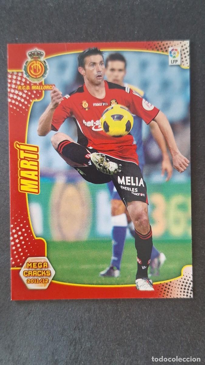 Cromos de f&uacute;tbol: L2 MARTI R. C. D. MALLORCA 189 PANINI MEGACRACKS 2011 2012 11 12