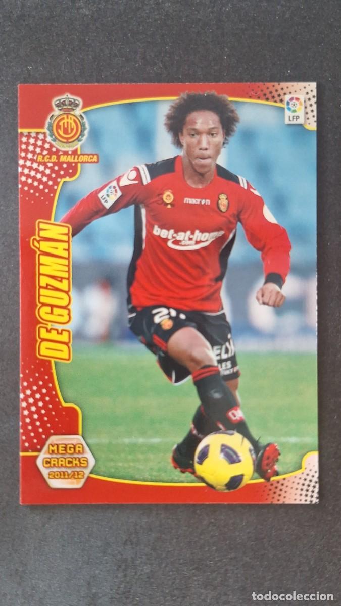 Cromos de f&uacute;tbol: L2 DE GUZMAN R. C. D. MALLORCA 191 PANINI MEGACRACKS 2011 2012 11 12