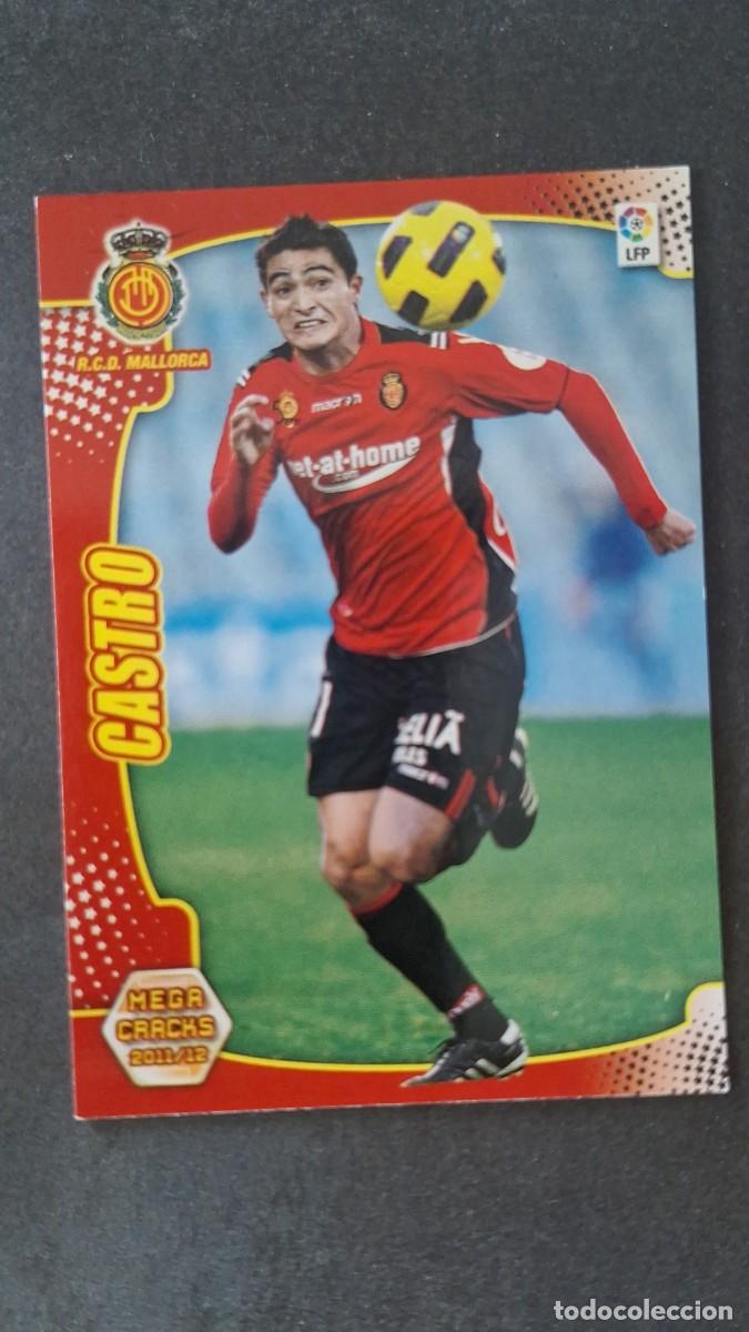 Cromos de f&uacute;tbol: L2 CASTRO R. C. D. MALLORCA 195 PANINI MEGACRACKS 2011 2012 11 12