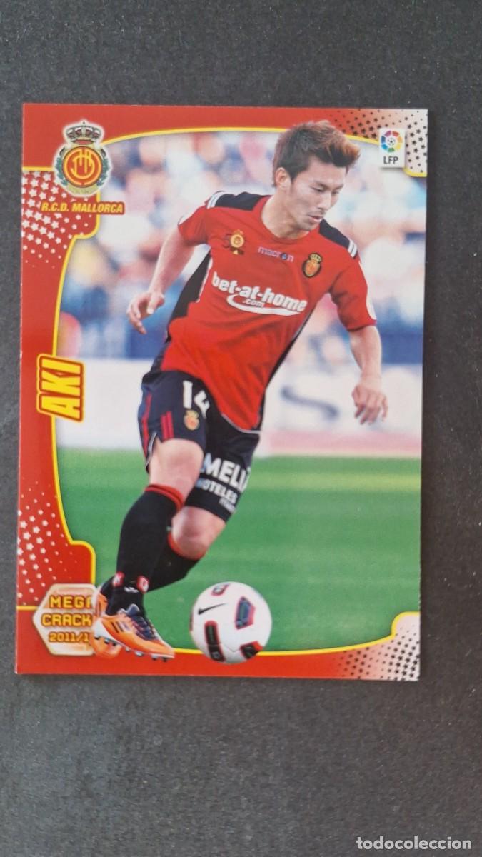 Cromos de f&uacute;tbol: L2 AKI R. C. D. MALLORCA 196 PANINI MEGACRACKS 2011 2012 11 12
