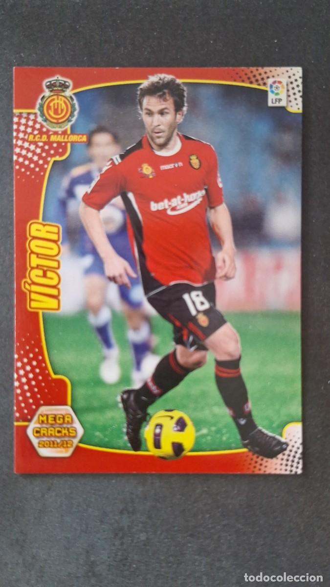 Cromos de f&uacute;tbol: L2 VICTOR R. C. D. MALLORCA 198 PANINI MEGACRACKS 2011 2012 11 12