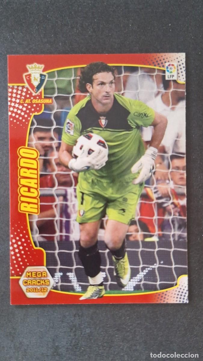 Cromos de f&uacute;tbol: L2 RICARDO C. A. OSASUNA 200 PANINI MEGACRACKS 2011 2012 11 12