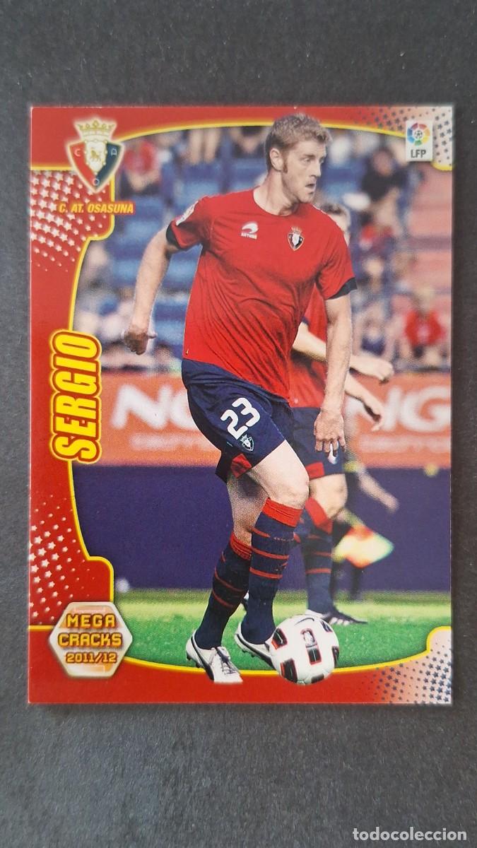 Cromos de f&uacute;tbol: L2 SERGIO C. A. OSASUNA 203 PANINI MEGACRACKS 2011 2012 11 12