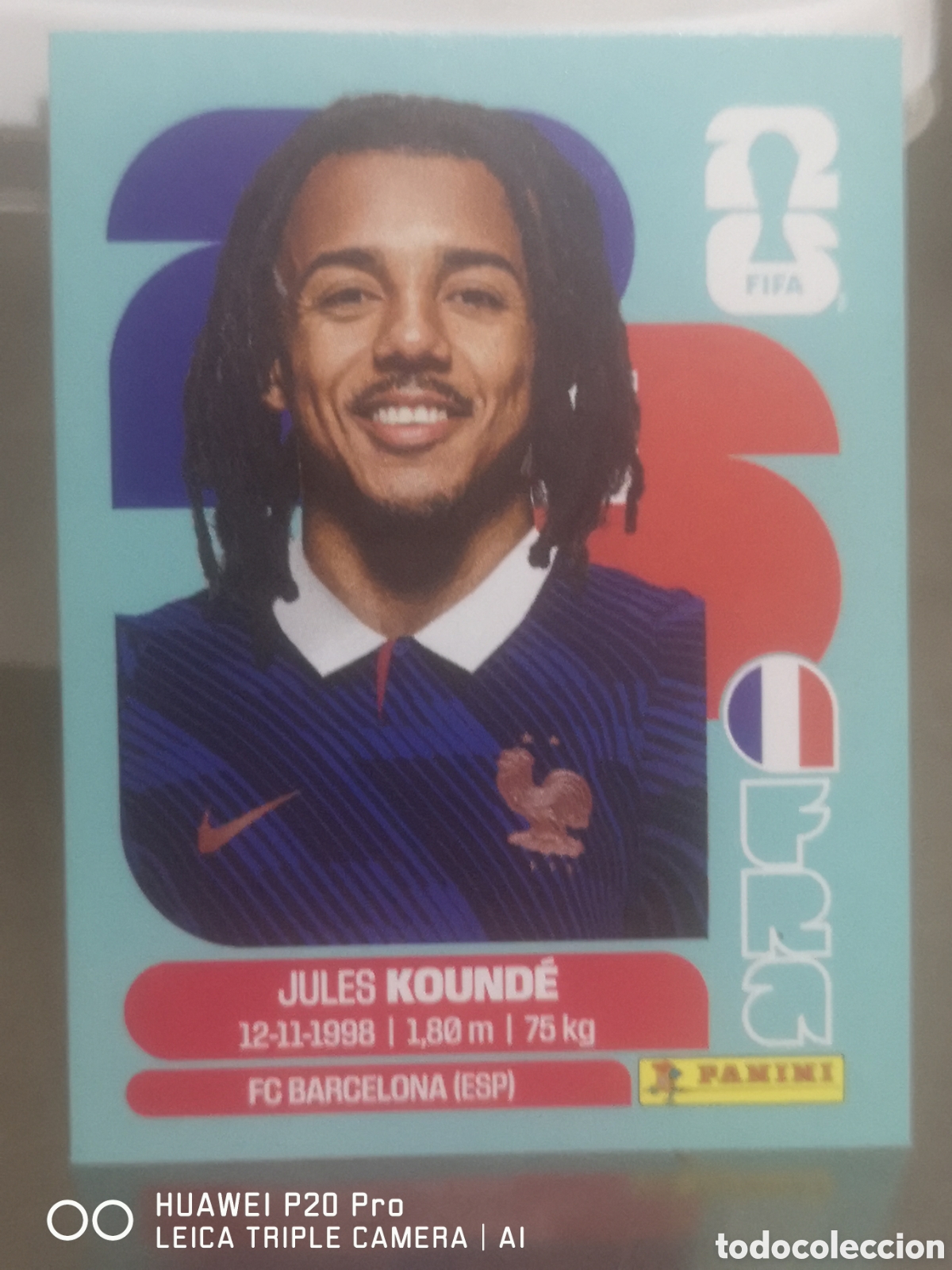 Cromos de f&uacute;tbol: FIFA WORLD CUP MUNDIAL 2026 JULES KOUNDE - FRA 5