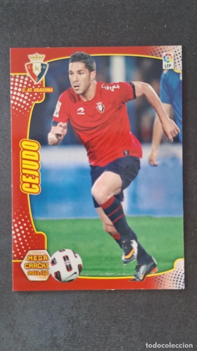 Cromos de f&uacute;tbol: L2 CEJUDO C. A. OSASUNA 210 PANINI MEGACRACKS 2011 2012 11 12