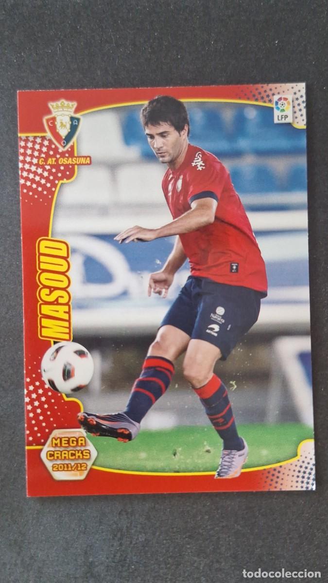 Cromos de f&uacute;tbol: L2 MASOUD C. A. OSASUNA 211 PANINI MEGACRACKS 2011 2012 11 12