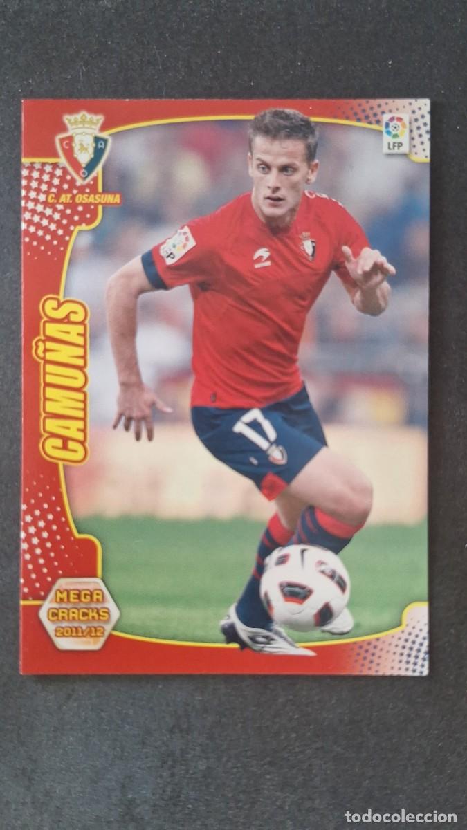 Cromos de f&uacute;tbol: L2 CAMU&Ntilde;AS C. A. OSASUNA 212 PANINI MEGACRACKS 2011 2012 11 12