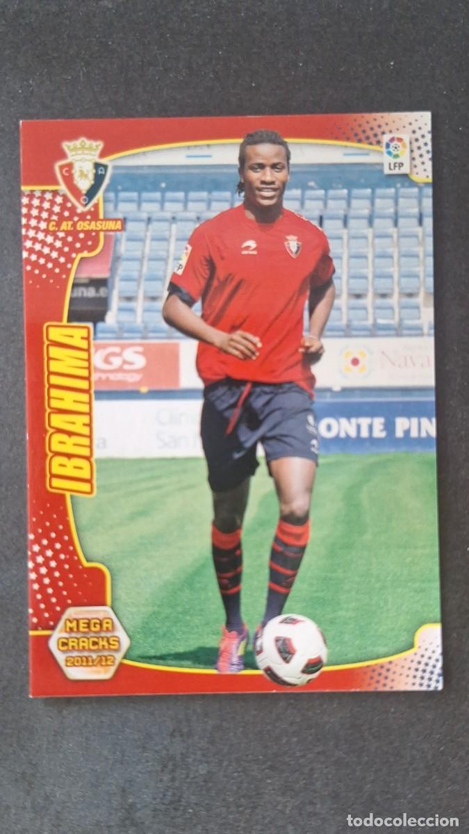 Cromos de f&uacute;tbol: L2 IBRAHIMA C. A. OSASUNA 214 PANINI MEGACRACKS 2011 2012 11 12