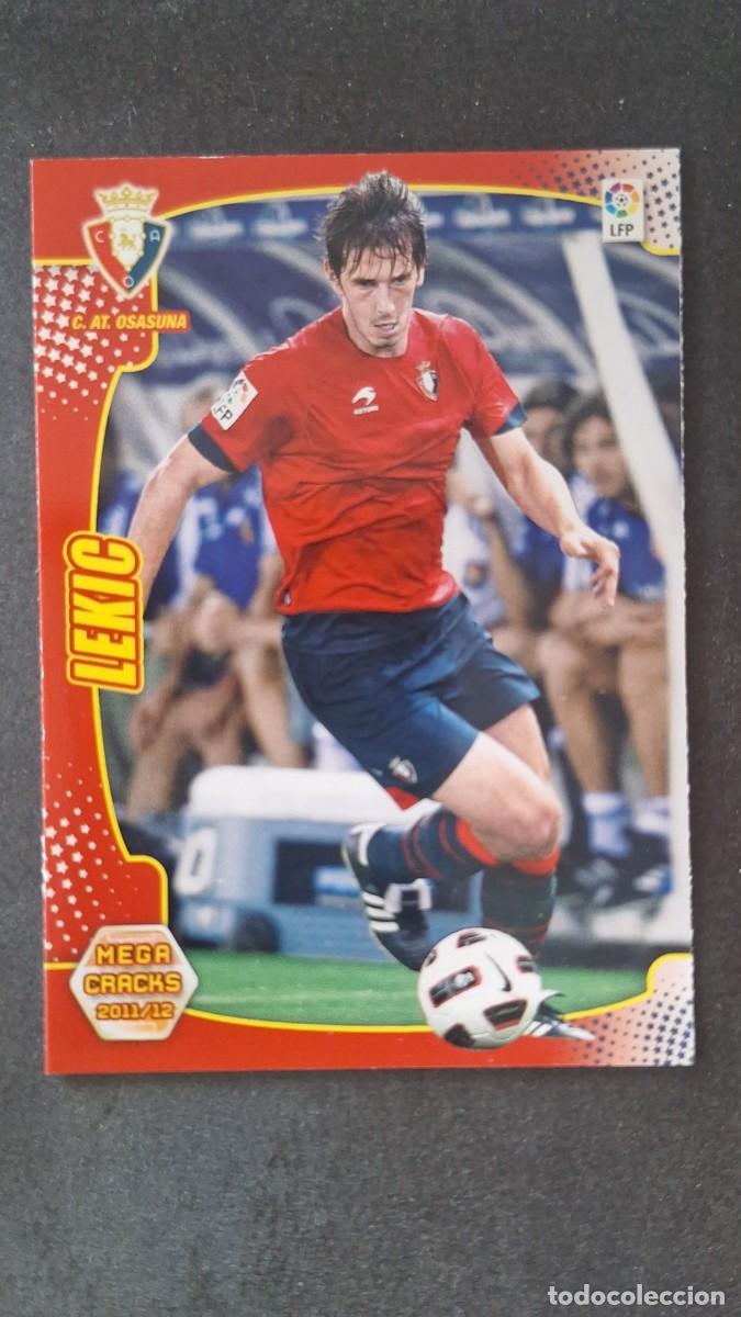 Cromos de f&uacute;tbol: L2 LEKIC C. A. OSASUNA 215 PANINI MEGACRACKS 2011 2012 11 12
